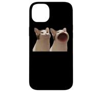 Popping Cat Meme Pop Cat Meme Carcasa para iPhone 14 Plus