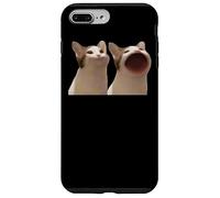 Popping Cat Meme Pop Cat Meme Carcasa para iPhone 7 Plus/8 Plus