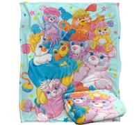 Popples Blanket, 152 x 127 cm Group Shot Silky Touch Super Soft Throw Blanket