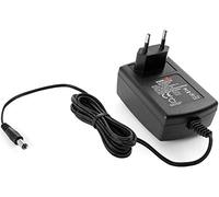 Poppstar Alimentador AC DC 24 V / 1,5 A (1500mA), Conector CC: 5,5mm x 2,5mm, Cable eléctrico 150 cm, Negro