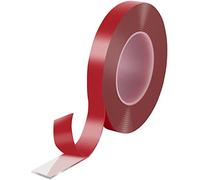 POPPSTAR Cinta adhesiva de doble cara (5m x 19mm x 2mm) Cinta adhesiva acrílica transparente