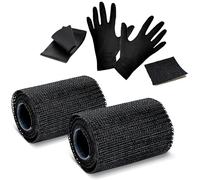 POPPSTAR Cinta de reparación 1,3m x 5cm, cinta de fibra de vidrio con capa de poliuretano - más resistente que la cinta adhesiva, 2 rollos