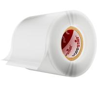 POPPSTAR Cinta de silicona autosellante, 3m x 50mm, cinta aislante y de sellado (agua, aire), blanco, 1 rollo
