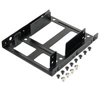 Poppstar Marco de Montaje SSD - HDD (Kit de Montaje con Soporte HDD SSD para Discos internos de 2,5 "y Conjuntos de Tornillos)
