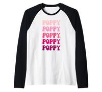 Poppy Camiseta Manga Raglan