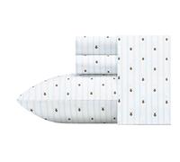 Poppy & Fritz Juego de sábanas para Cama Individual, Juego de Ropa de Cama de algodón percal, Fresca y Ligera, decoración para el hogar (Abejas, Cama Individual)