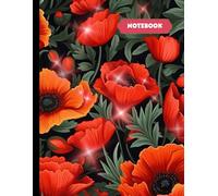 Poppy Notebook: A Thoughtful Notebook with Protected Note Space and Doodle Room on Every Page