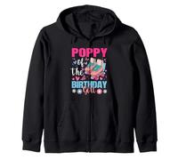 Poppy of The Birthday Girl Rolling Skate Bday Fiesta Familiar Sudadera con Capucha