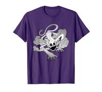 Poppy Playtime CatNap Exhalando Humo Camiseta, Hombre, Morado, 3XL