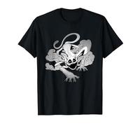 Poppy Playtime CatNap Exhalando Humo Camiseta, Hombre, Negro, 6XL