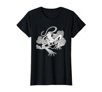Poppy Playtime CatNap Exhalando Humo Camiseta, Mujer, Negro, 3XL