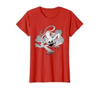 Poppy Playtime CatNap Exhalando Humo Camiseta, Mujer, Rojo, XXL