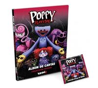 Poppy Playtime Official Card Collection Álbum Oficial + 1 Sobre | Carpeta Coleccionadora de Cartas | Incluye Pack con 5 Cartas