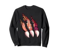 Poppy Playtime Yarnaby Experiment 1166 - Garra Halloween Sudadera
