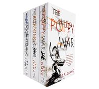 Poppy War Series 3 Books Collection Set By R.F. Kuang (The Poppy War, The Dragon Republic, [Hardcover] The Burning God)