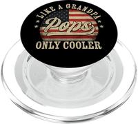 Pops Like a Grandpa Only Cooler Pops Father's Day PopSockets PopGrip para MagSafe