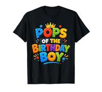 Pops of The Birthday Boy Cute Family Birthday Party Camiseta