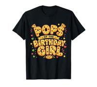 Pops of The Birthday Girl Pizza Party Theme Camiseta