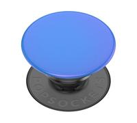 PopSockets - Agarre Adhesivo para móvil con Base Extensible MagSafe, diseño en Azul eléctrico y Negro (Neo Noir)