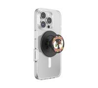 PopSockets Agarre Redondo para teléfono Compatible con MagSafe, Anillo Adaptador Incluido, Soporte para teléfono, Compatible con Carga inalámbrica, Bookish Besties