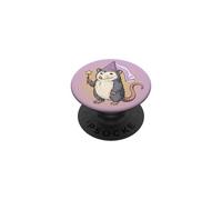 PopSockets - Agarre Divertido para teléfono - Opossum Princess PopSockets PopGrip Adhesivo