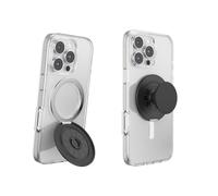 PopSockets Agarre Kick-out para MagSafe, Agarre de teléfono con Soporte Integrado para teléfono, Soporte Ajustable para Vertical u Horizontal, Fuerte sujeción magnética
