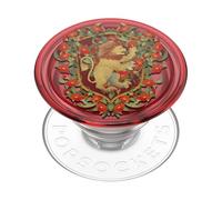 PopSockets Agarre para móvil con Soporte expandible, Harry Potter, Escudo Floral de Gryffindor