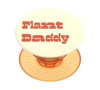 PopSockets - Agarre para teléfono a Base de Plantas con Soporte expandible, Agarre Adhesivo, Respetuoso con el Medio Ambiente - Plant Daddy