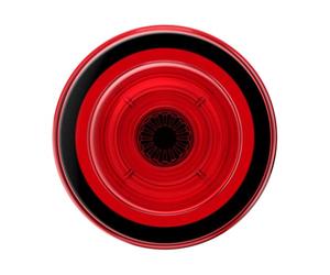 PopSockets Agarre para teléfono Compatible con MagSafe, Anillo Adaptador para MagSafe Incluido, Soporte para teléfono, Compatible con Carga inalámbrica, Color Rojo translúcido
