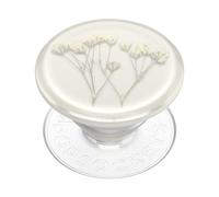 POPSOCKETS Agarre para teléfono con Soporte expansible, Flor prensada para Aliento de bebé