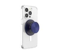 PopSockets - Agarre para teléfono con Soporte expandible, Compatible con MagSafe, Anillo Adaptador para MagSafe Incluido, Compatible con Carga inalámbrica, Azul Marino francés