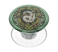 PopSockets - Agarre para teléfono con Soporte expandible, Escudo Floral de Harry Potter, Slytherin