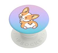 PopSockets - Agarre para teléfono con Soporte expansible, Cheeky Corgi