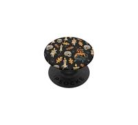PopSockets - Agarre para teléfono de Halloween, patrón Espeluznante PopSockets PopGrip Adhesivo
