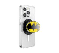 PopSockets Agarre para teléfono MagSafe, Agarre magnético Seguro para teléfono, Soporte Manos Libres, Compatible con Carga inalámbrica, Batman - Esmalte I Am Batman