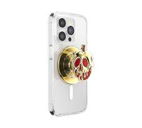 PopSockets - Agarre Redondo para teléfono Compatible con MagSafe, Anillo Adaptador Incluido, Soporte para teléfono, Compatible con Carga inalámbrica, Villians de Disney, Manzana venenosa