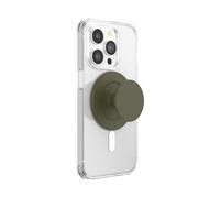 PopSockets Agarre Redondo para teléfono Compatible con MagSafe, con Anillo Adaptador, Soporte para teléfono, Compatible con Carga inalámbrica, Soft Touch Fatigue