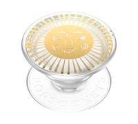 PopSockets Agarre translúcido para teléfono con Soporte expandible, popsockets para teléfono, PopGrip translúcido, Motivo Diosa del Sol