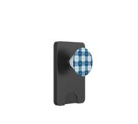 PopSockets - Agarre y Soporte para teléfono navideño, día Festivo - Snow Plaid PopSockets PopWallet para MagSafe