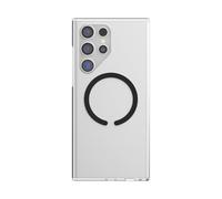 PopSockets: Anillo Adaptador para MagSafe - Anillo Adaptador Magnético Adhesivo para iPhones No Compatibles con MagSafe (iPhone 11 y Anteriores) o Teléfonos Android - Black