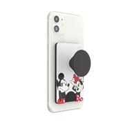 PopSockets: Cartera con Agarre Expandible para Teléfono, Soporte para Tarjetas, Mickey & Minnie