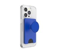 PopSockets - Cartera para teléfono con Agarre expandible para teléfono, Soporte para Tarjetas de teléfono, Color Cobalto