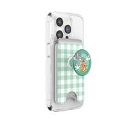 PopSockets Cartera para teléfono con Agarre expandible y Anillo Adaptador para MagSafe, Soporte para Tarjetas de teléfono, Compatible con Carga inalámbrica, Cartera Compatible con MagSafe - Tom