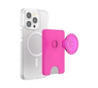 PopSockets Cartera para teléfono con Agarre expandible y Anillo Adaptador para MagSafe®, Soporte para Tarjetas de teléfono, Compatible con Carga inalámbrica, Cartera Compatible con MagSafe®, Color