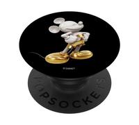 Popsockets- Disney Gold Mickey Mouse Pose Agarre y Soporte para Teléfonos y Tabletas