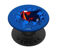 Popsockets- Disney Mulan Mushu Cri-Kee Takes The Blame Ripped PopGrip: Agarre intercambiable para Teléfonos y Tabletas