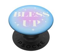 PopSockets - Divertido Agarre para teléfono - Bless Up PopSockets PopGrip Adhesivo