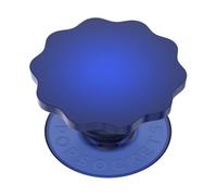 PopSockets Empuñadura translúcida para teléfono con Soporte expandible, PopSockets para teléfono, Agarre Adhesivo, PopGrip translúcido, en el Bosque, Flor Moldeada Cobalto