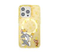 PopSockets Funda para iPhone 13 Pro Compatible con MagSafe, Funda de teléfono para iPhone 13 Pro, Compatible con Carga inalámbrica, Cheese Please