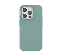 PopSockets Funda para iPhone 15 Pro Compatible con MagSafe, Funda de teléfono para iPhone 15 Pro, Compatible con Carga inalámbrica, Turquesa